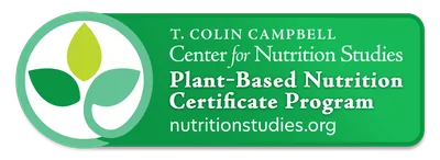 T. Colin Campbell Center for Nutrition Studies Plant-Based Nutrition Certificate badge